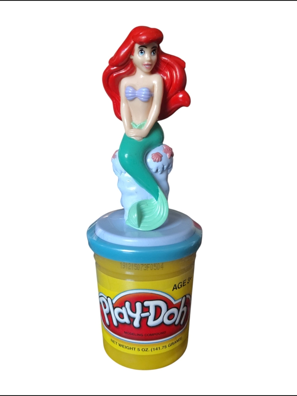 Ariel Mermaid Figure Toy - Red, Green, Purple Accents